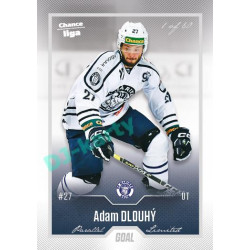 2022/23 Goal Cards Chance Liga 2. série #325 Adam Dlouhý Silver 1 of 60