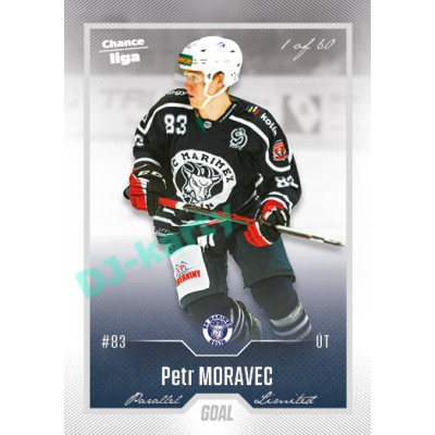 2022/23 Goal Cards Chance Liga 2. série #327 Petr Moravec Silver 1 of 60