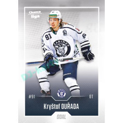 2022/23 Goal Cards Chance Liga 2. série #328 Kryštof Ouřada