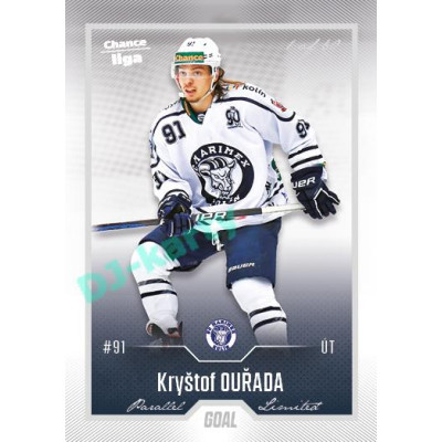 2022/23 Goal Cards Chance Liga 2. série #328 Kryštof Ouřada Silver 1 of 60