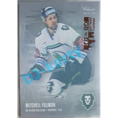 2019/20 OFS Mitchell Fillman #289 Silver Rainbow GBbyDJ