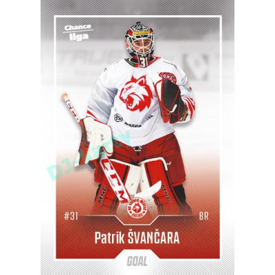 2022/23 Goal Cards Chance Liga 2. série #329 Patrik Švančara