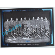 2021/22 OFS The Final Series Mistrovství Evropy 1932 Německo #HCNT-09 3/9 History of Czech National Teams