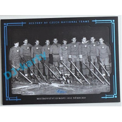 2021/22 OFS The Final Series Mistrovství Evropy 1932 Německo #HCNT-09 3/9 History of Czech National Teams