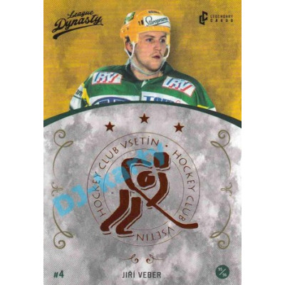 2021 Legendary Cards League Dynasty Vsetín Jiří Veber #32 Cooper 1 of 77