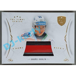 2021/22 OFS The Final Series Ondřej Rohlík #STI-ROO Game Used Stick Gold PROMO
