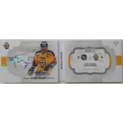 2021/22 Sportzoo TIPSPORT ELH 2. série #SN-KR Bedřich Köhler Star Night Booklet 14/25
