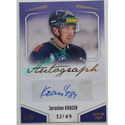 2022/23 Goal Cards Chance Liga 1. série #A-28 Jaroslav Kracík Autograph 32/49
