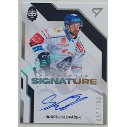 2022/23 Sportzoo ELH 2. série #AS1-OS Ondřej Slováček Signature level 1 xxx/150