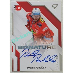 2022/23 Sportzoo ELH 2. série #AS2-PO Patrik Poulíček Signature level 2 xxx/100