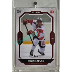 2023/24 Goal cards Chance Liga 2. série #381 Robin Kaplan Red 1/6