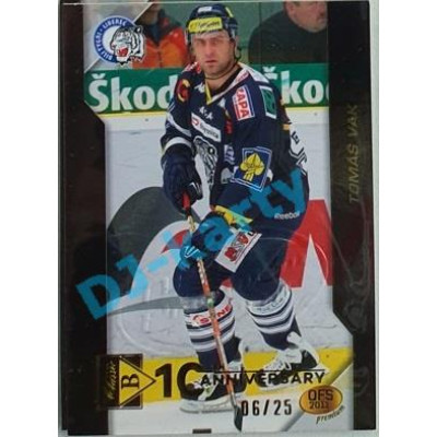 2020/21 OFS 2. série Tomáš Vak #29 06/25 Buyback Embosed GOLD