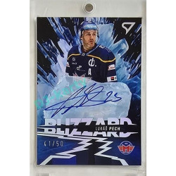 2023/24 Sportzoo ELH 1. série #BLS-LP Lukáš Pech Blizzard Auto xx/50