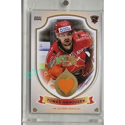 2023/24 Goal cards Chance Liga O kapku lepší hokej #08 Tomáš Hanousek Expo 1of6