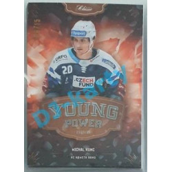 2020/21 OFS 1. série Michal Kunc #YP-8 06/15 Young Power Aquadropp
