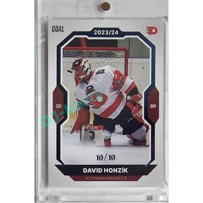 2023/24 Goal cards Chance Liga 1. série #170 David Honzík Blue 10/10