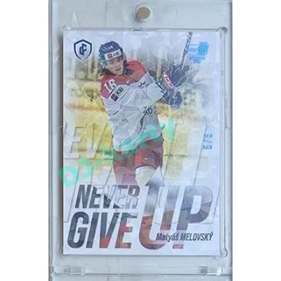 2023/24 LC Expectations Road to Prague #NGU-12 Matyáš Melovský Never Give Up Ice Floes 5/5