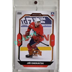 2023/24 Goal cards Chance Liga 2. série #245 Jiří Ondráček Expo Gold 1of7