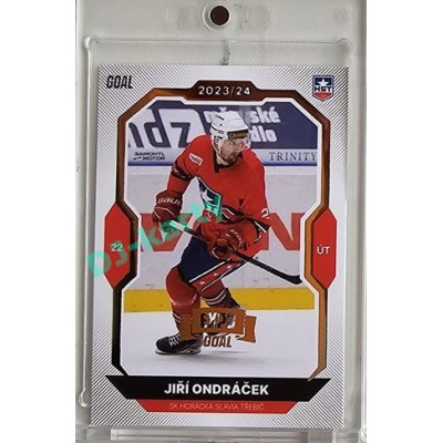 2023/24 Goal cards Chance Liga 2. série #245 Jiří Ondráček Expo Gold 1of7
