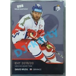 2020 MK reprezentace David Musil EHT #23 Blue Promo