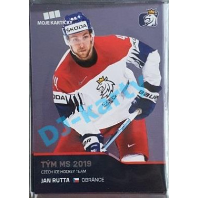 2020 MK reprezentace Jan Rutta Tým MS 2019 #56 Blue Promo