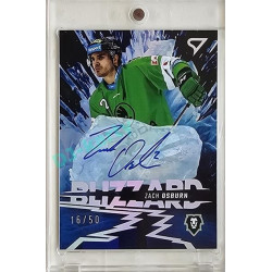 2023/24 Sportzoo ELH 1. série #BLS-ZO Zach Osburn Blizzard Auto xx/50