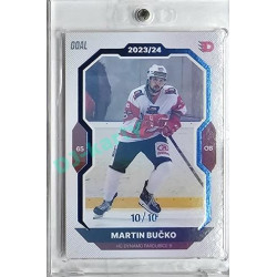 2023/24 Goal cards Chance Liga 1. série #173 Martin Bučko Blue 10/10