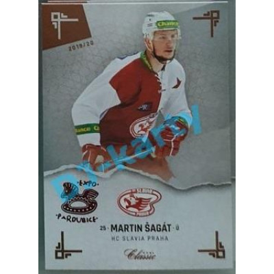 2019/20 OFS Chance liga Martin Šagát #214 x/6 Expo Pard.