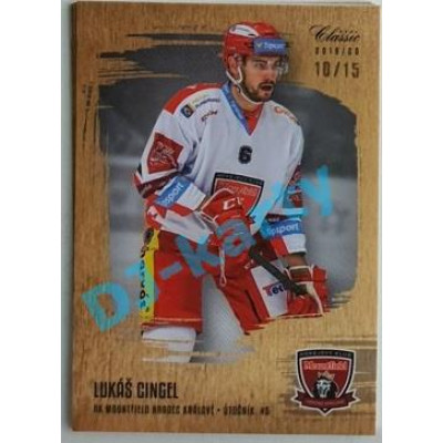 2019/20 OFS Lukáš Cingel #75 10/15 Gold Sand