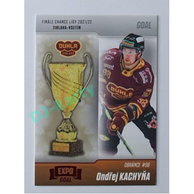2022/23 Goal Cards Chance #FJ-11 Ondřej Kachyňa Finále 2022 Expo x/3