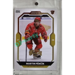 2023/24 Goal cards Chance Liga 2. série #249 Martin Pěnčík Expo Gold 1of7