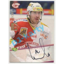 2021/22 OFS The Final Series Josef Vašíček #SIGN39 02/20 Bonus Signature 11/12 OFS Signature