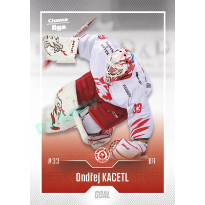 2022/23 Goal Cards Chance Liga 2. série #330 Ondřej Kacetl
