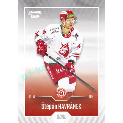 2022/23 Goal Cards Chance Liga 2. série #331 Štěpán Havránek