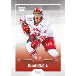 2022/23 Goal Cards Chance Liga 2. série #332 David Homola