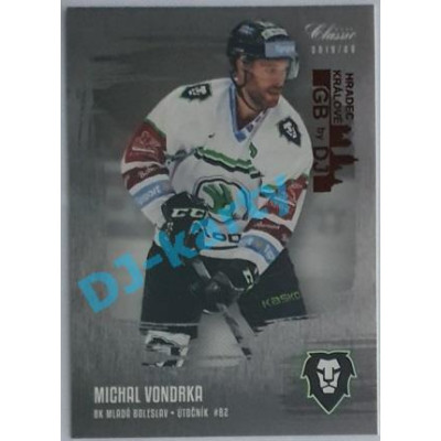 2019/20 OFS Michal Vondrka #130 Silver Rainbow GBbyDJ
