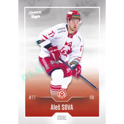 2022/23 Goal Cards Chance Liga 2. série #334 Aleš Sova