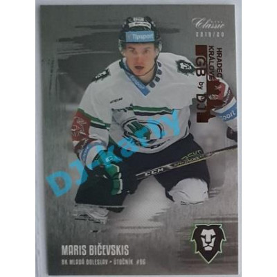 2019/20 OFS Maris Bičevskis #401 Silver Rainbow GBbyDJ