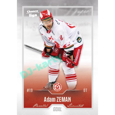 2022/23 Goal Cards Chance Liga 2. série #337 Adam Zeman Silver 1 of 60