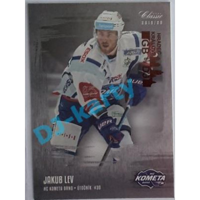 2019/20 OFS Jakub Lev #63 Silver Rainbow GBbyDJ