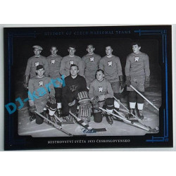 2021/22 OFS The Final Series Mistrovství Evropy 1933 Československo #HCNT-10 4/9 History of Czech National Teams