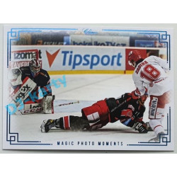 2020/21 OFS 2. série Marek Mazanec / Richard Nedomlel / Filip Zadina #MPM-014 23/25 OVERSIZE Magic Photo Moments BLUE
