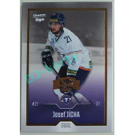 2022/23 Goal Cards Chance Liga 1. série #066 Josef Jícha Expo Pardubice Gold 1 of 3