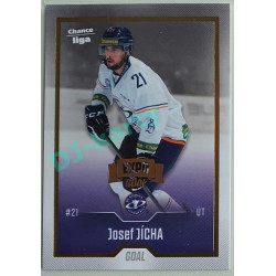 2022/23 Goal Cards Chance Liga 1. série #066 Josef Jícha Expo Pardubice Gold 1 of 3