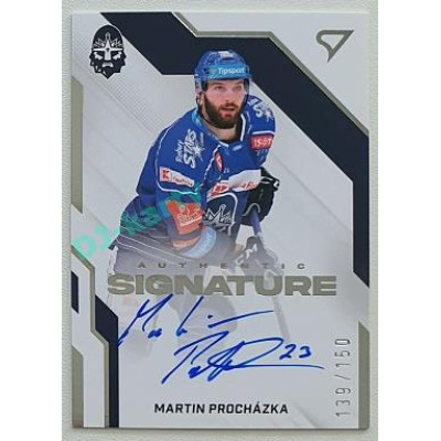 2022/23 Sportzoo ELH 2. série #AS1-PR Martin Procházka Signature level 1 xxx/150