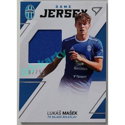 2022/23 Sportzoo Fortuna Liga 2. série #GJ-LM Lukáš Mašek Game Jersey 87/99