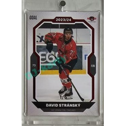 2023/24 Goal cards Chance Liga 2. série #390 David Stránský Red 1/6
