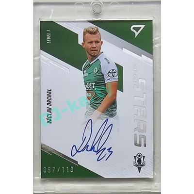 2023/24 Sportzoo Fortuna Liga 2. série #SL1-VD Václav Drchal Signed Stars Level 1 xxx/110