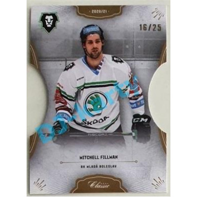 2020/21 OFS 1. série Mitchell Fillman #106 16/25 Hobby Cut