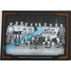 2020 OFS SSČH Mistrovství světa 1938 Československo #HCNT-13 09/20 History of Czech National Teams Cooper